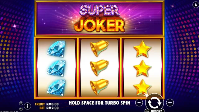 Super Joker game screen on Pragmatic Play at BolehSpin