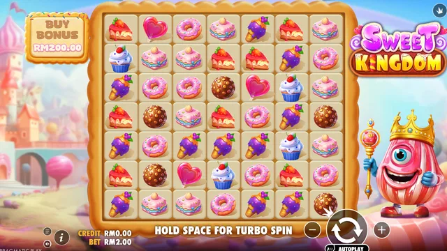 BolehSpin Pragmatic Play 里的 Sweet Kingdom 游戏画面