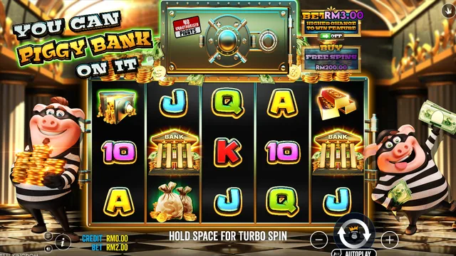 Skrin permainan You Can Piggy Bank On It di Pragmatic Play BolehSpin
