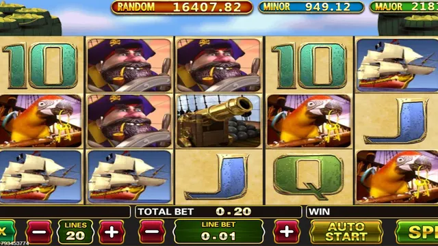 Skrin permainan Captain's Treasure Pro di Pussy888 BolehSpin