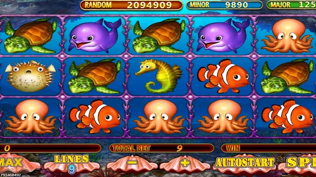 Skrin permainan Dolphin di Pussy888 BolehSpin
