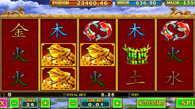 Skrin permainan Flying Dragon di Pussy888 BolehSpin