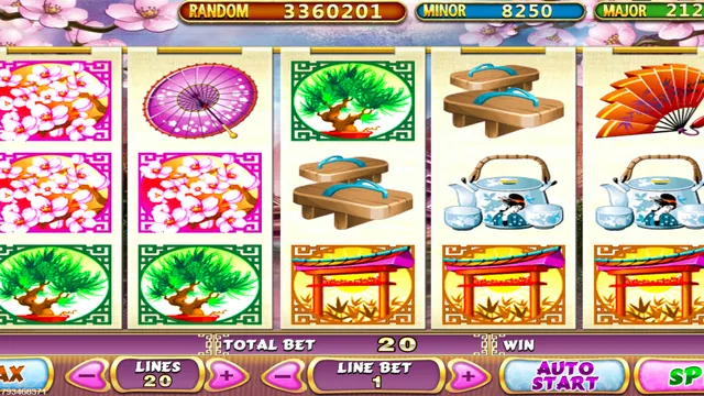 Skrin permainan Geisha's Garden di Pussy888 BolehSpin