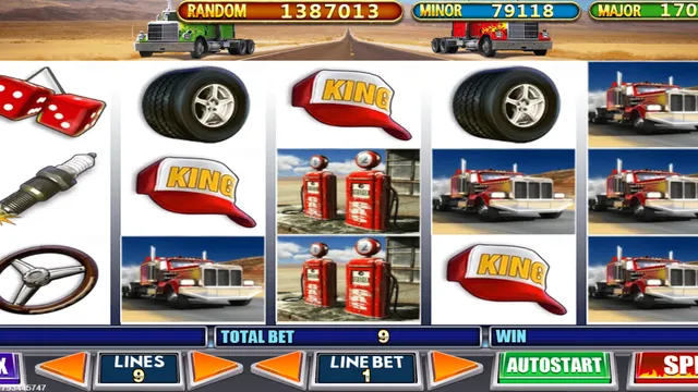 Skrin permainan Highway Kings Pro di Pussy888 BolehSpin