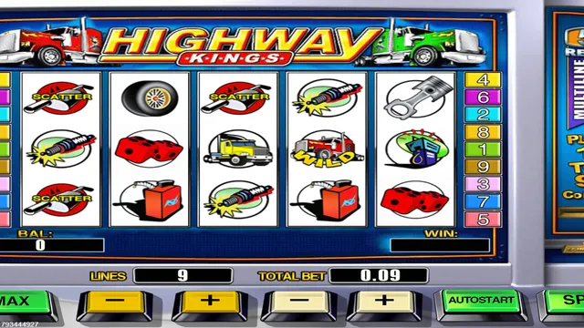 Skrin permainan Highway di Pussy888 BolehSpin