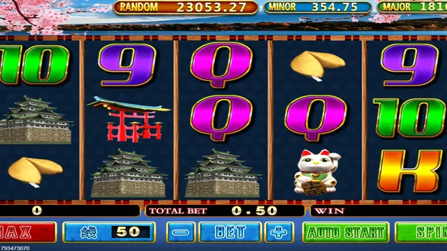 BolehSpin Pussy888 里的 Japanese Fortune 游戏画面