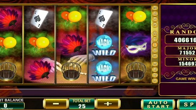 BolehSpin Pussy888 里的 Magical Spin 游戏画面