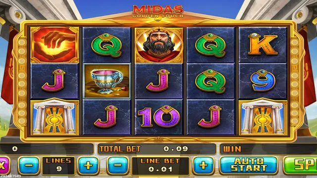 Midas Golden Touch game screen on Pussy888 at BolehSpin
