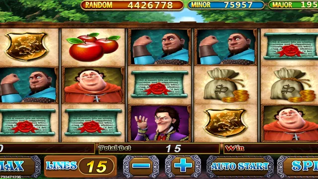 Skrin permainan Robin Hood di Pussy888 BolehSpin