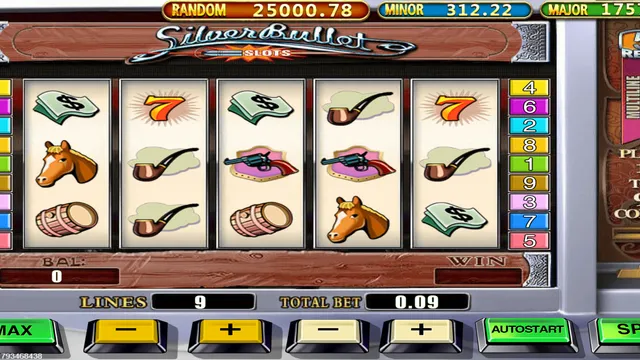 Skrin permainan Silver Bullet di Pussy888 BolehSpin