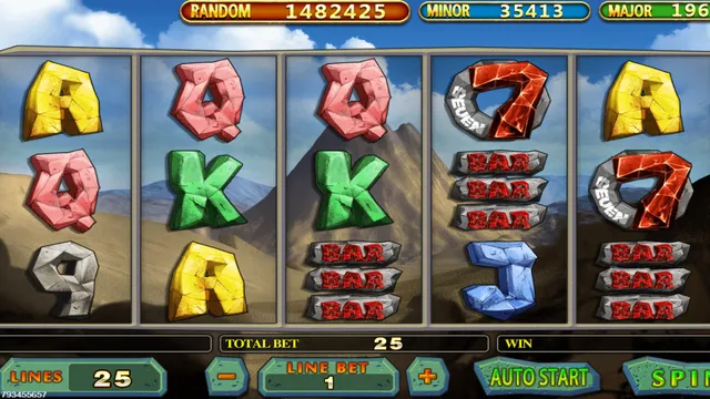 Skrin permainan Stone Age di Pussy888 BolehSpin