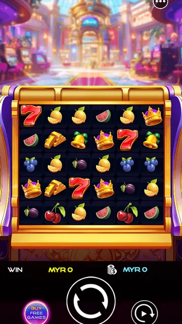 Skrin permainan 777 Bonanza: Wilds Party di UU Slots BolehSpin