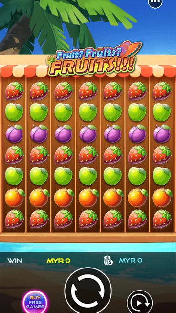 Skrin permainan Fruit? Fruits? FRUITS!!! di UU Slots BolehSpin